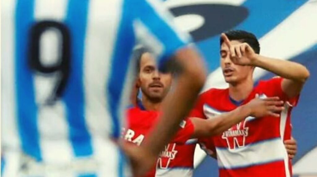 A player in this image